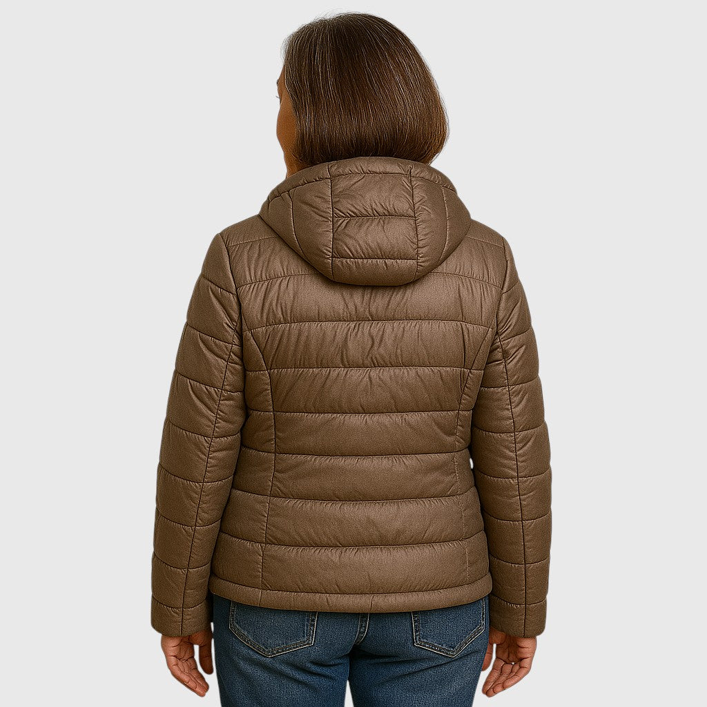 Mira Mid-Season Jacket | Champagne