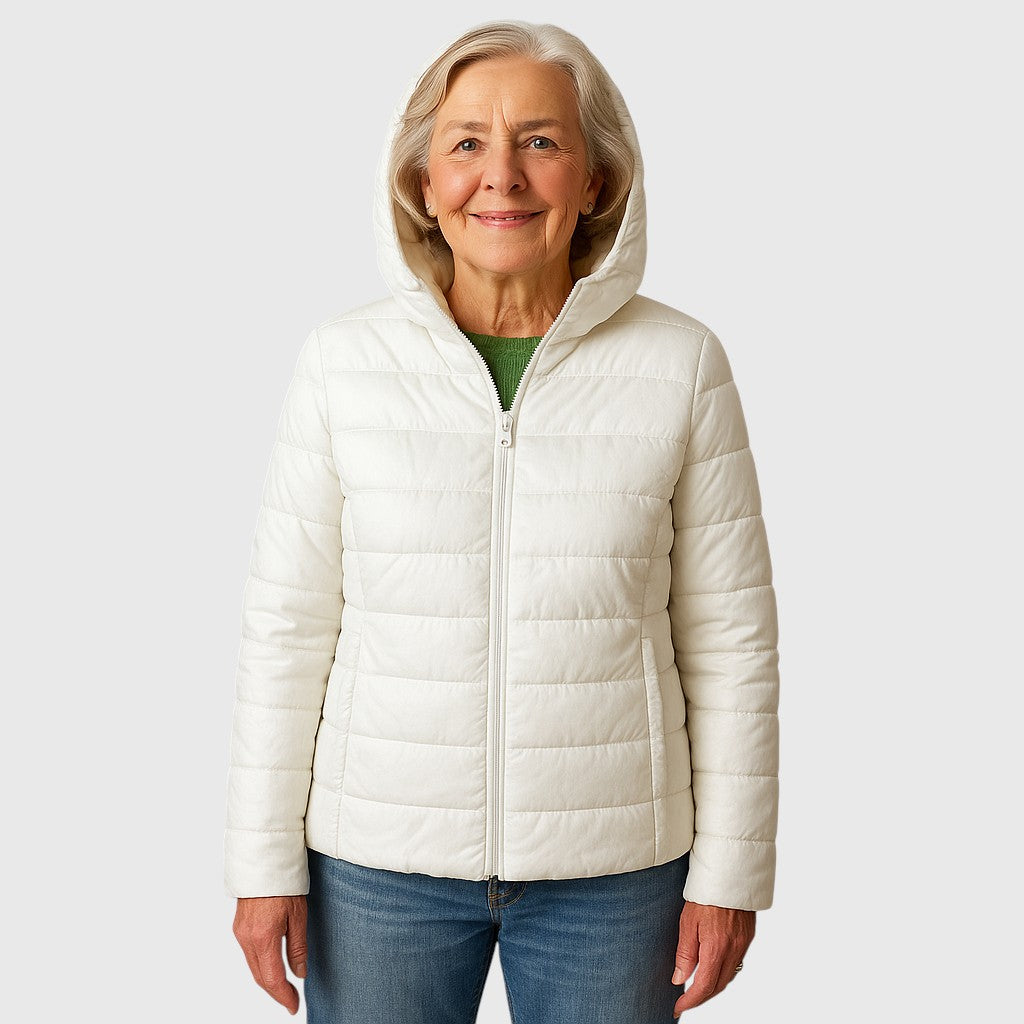 Mira Mid-Season Jacket | Bílá