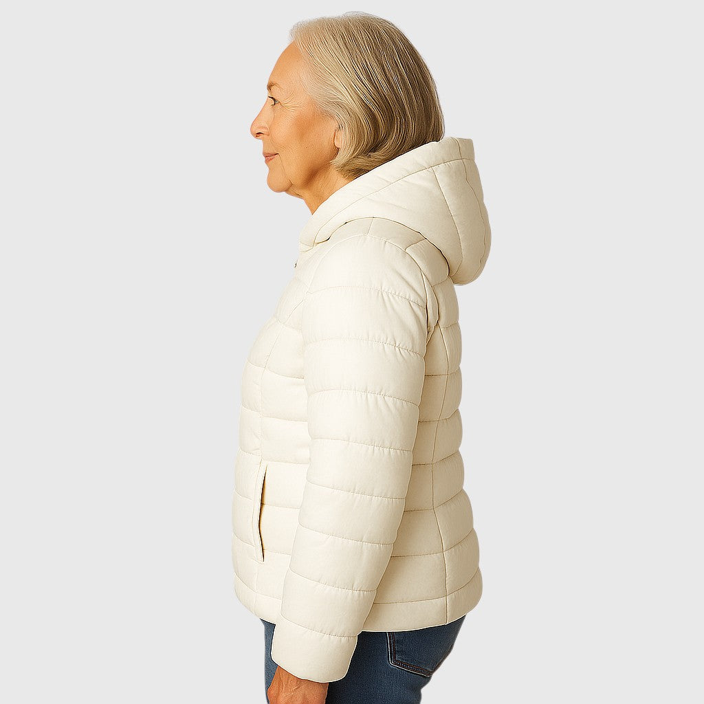 Mira Mid-Season Jacket | Bílá