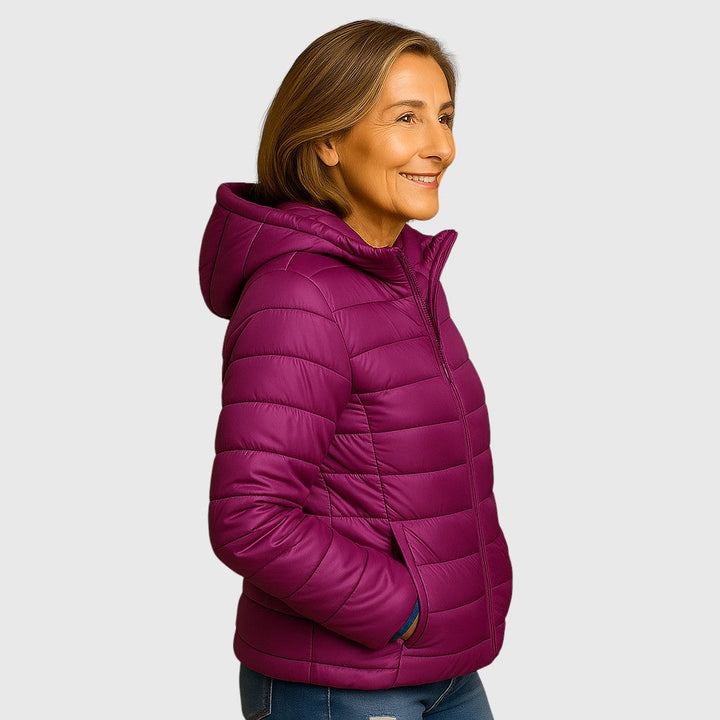 Mira Mid-Season Jacket | Fialová