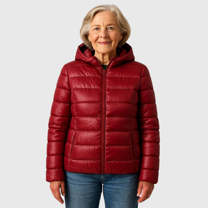 Mira Středněsezónní bunda | Tmavě červená