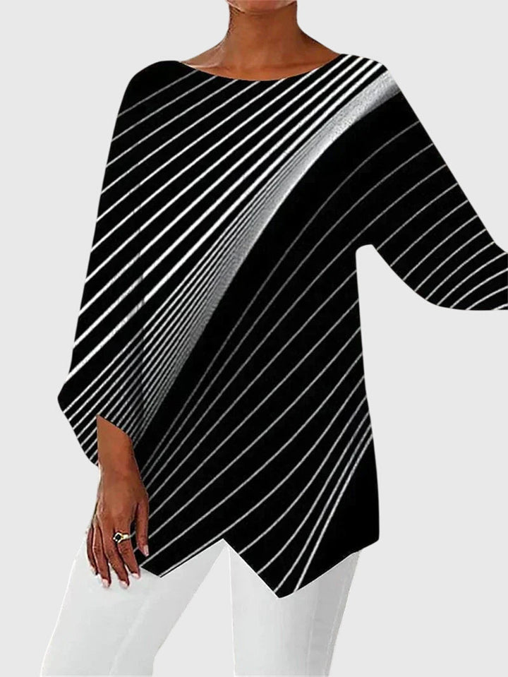 Alayah | Elegantní top s kulatým výstřihem