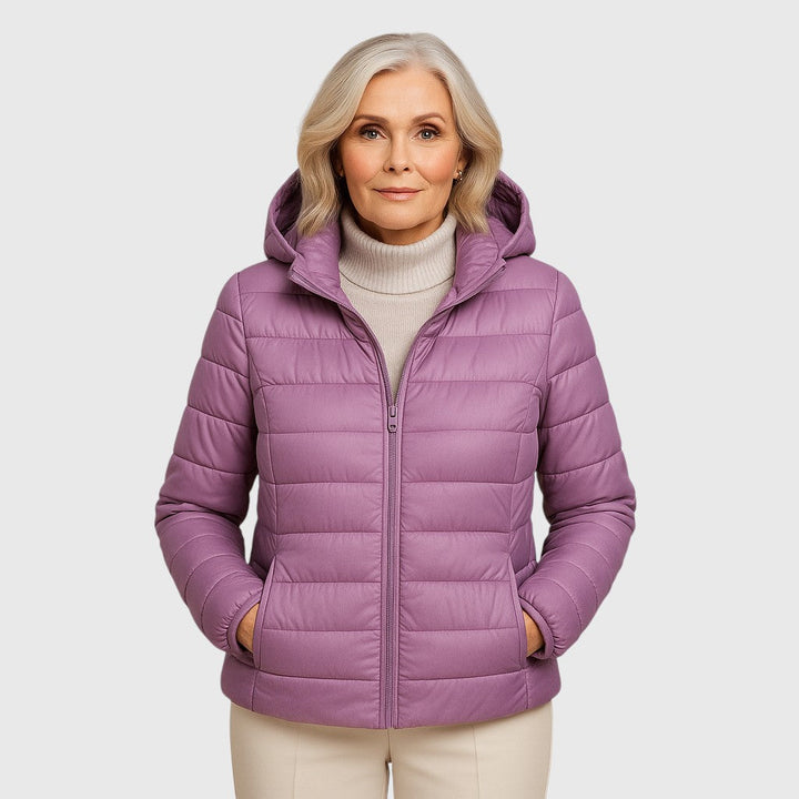 Mira Mid-Season Jacket | Lilac