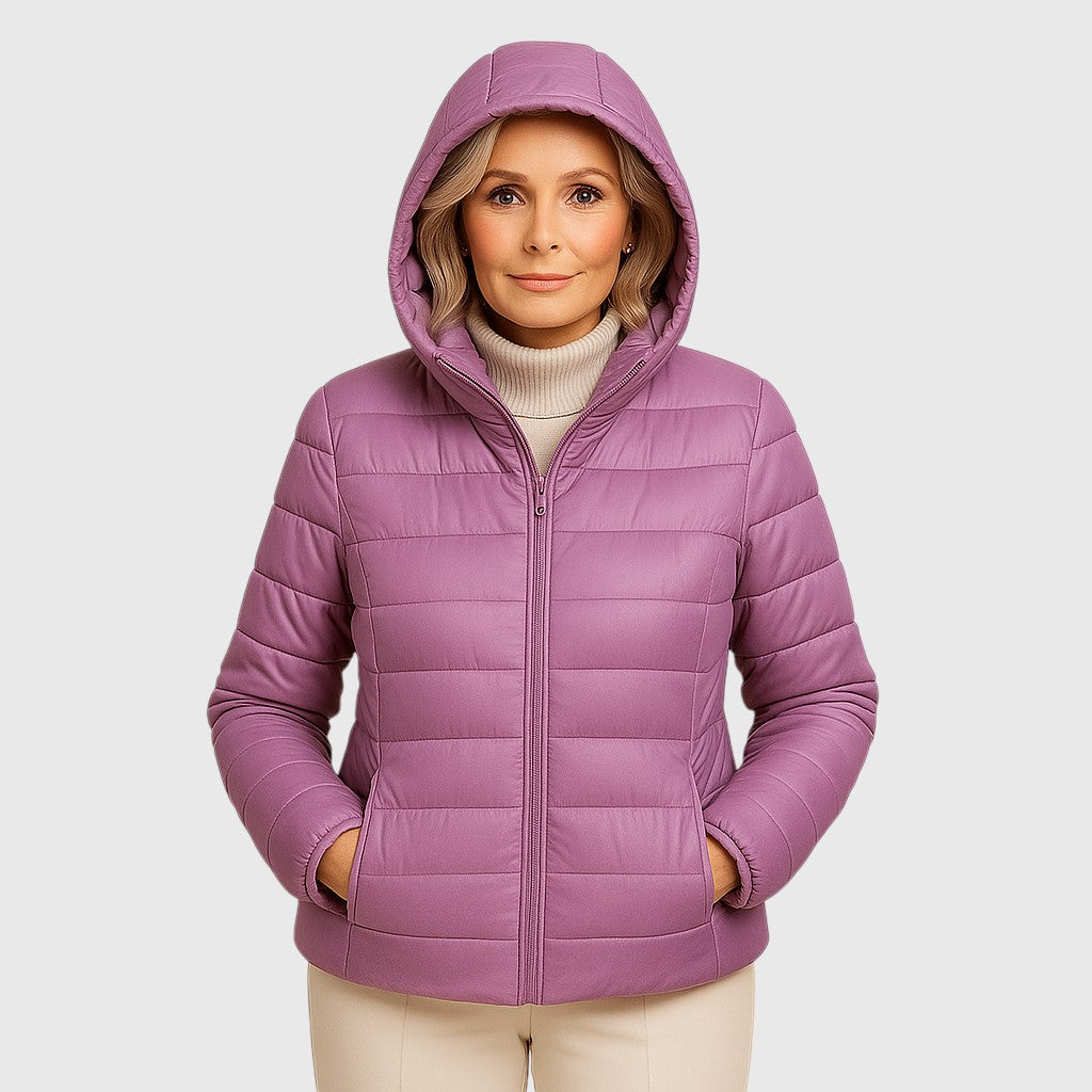 Mira Mid-Season Jacket | Lilac