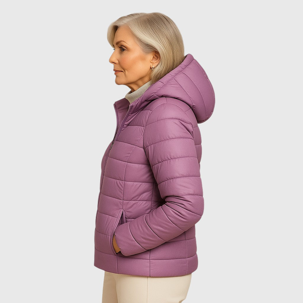 Mira Mid-Season Jacket | Lilac