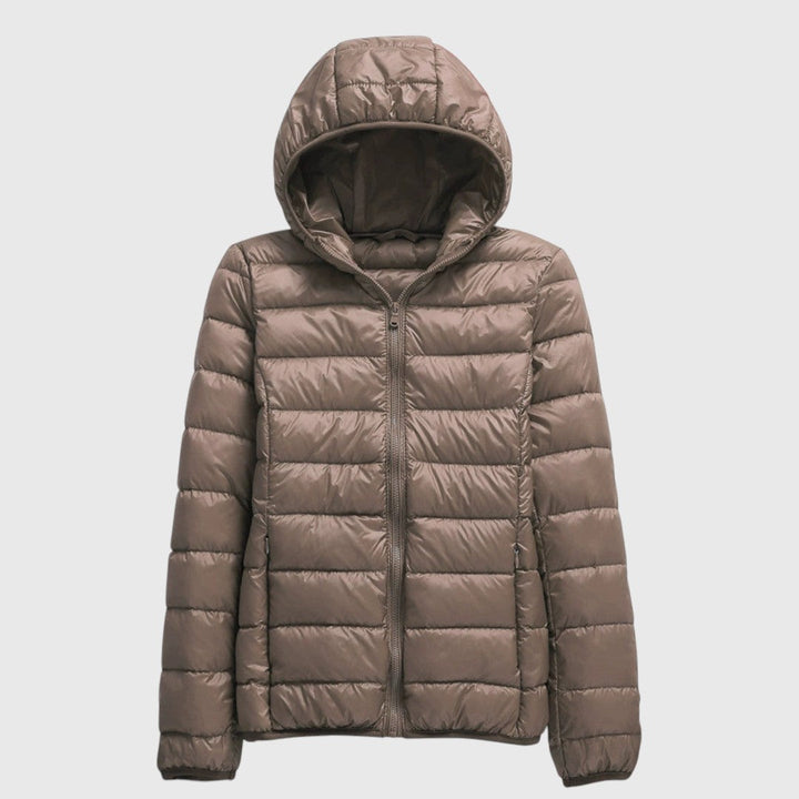 Mira Mid-Season Jacket | Champagne