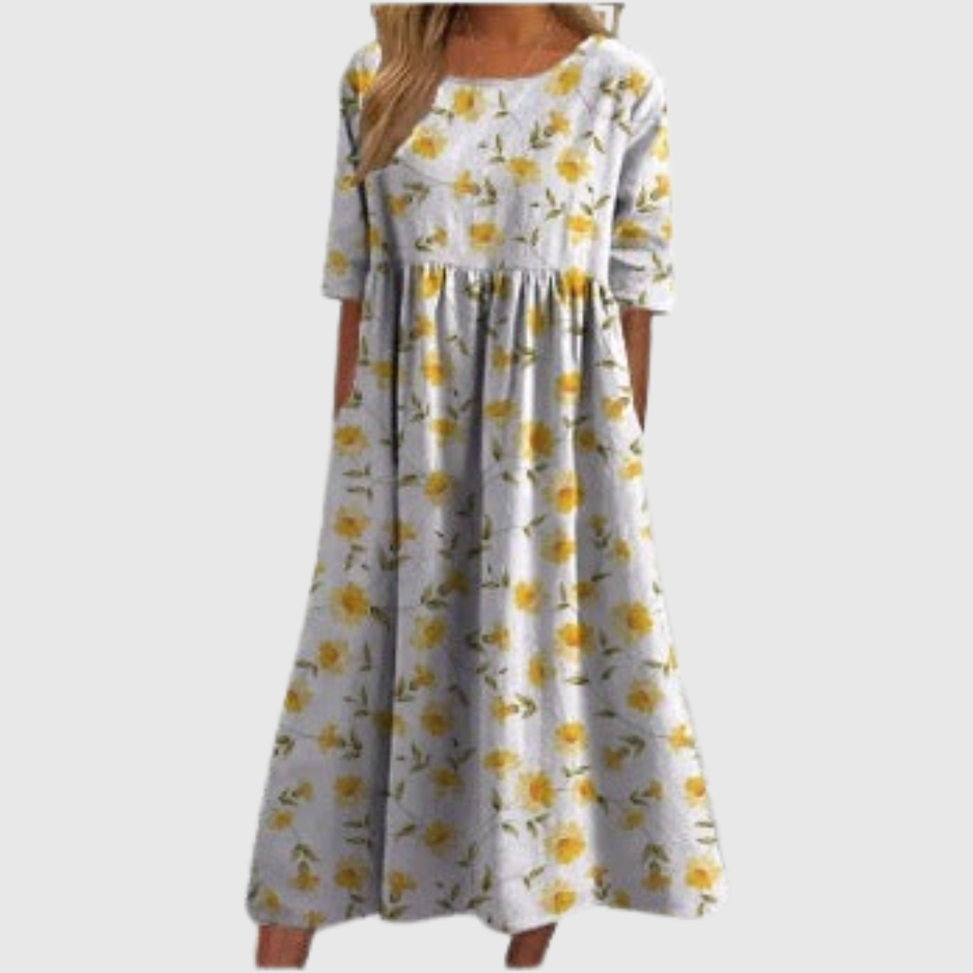 Clara | Uvolněné midi šaty