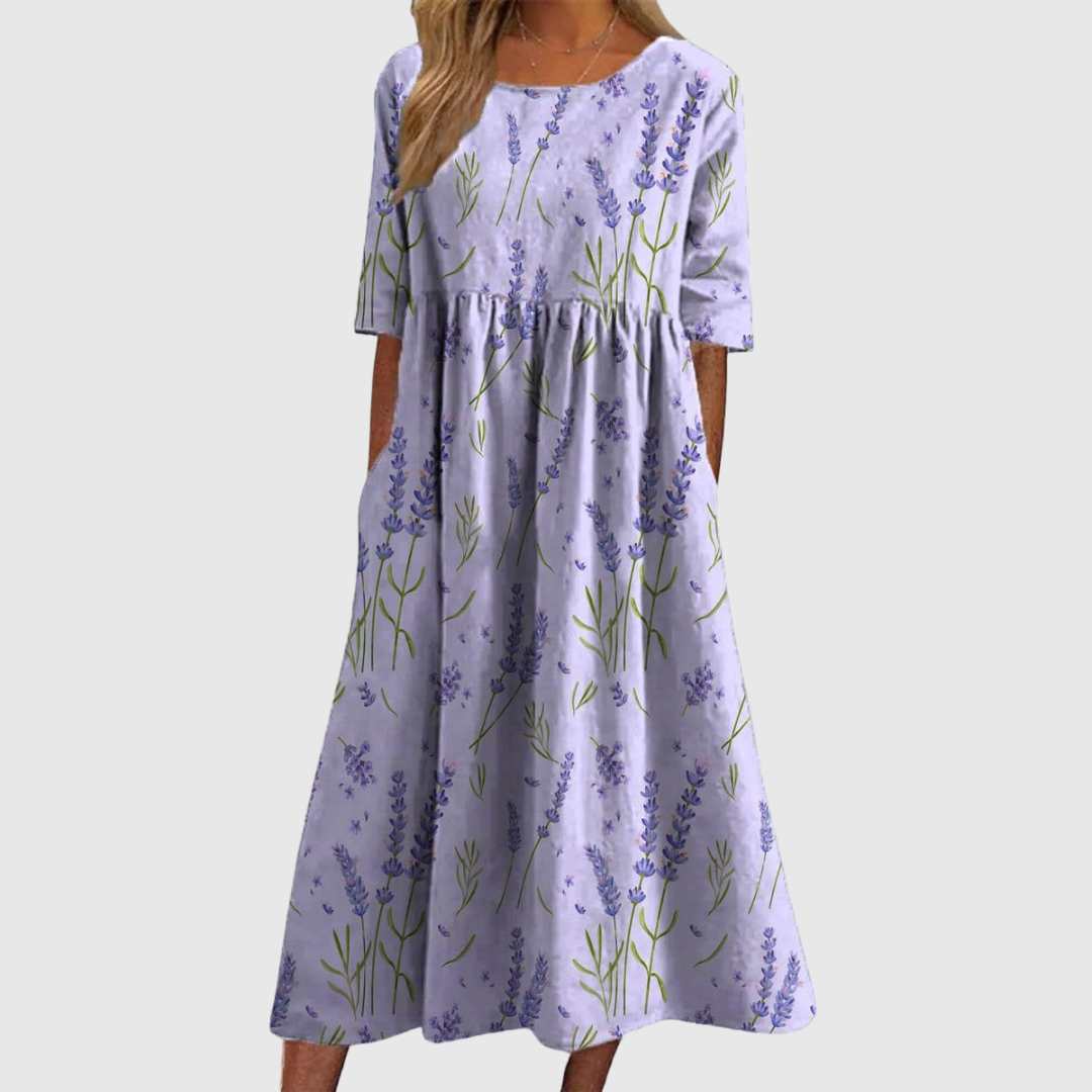 Clara | Uvolněné midi šaty