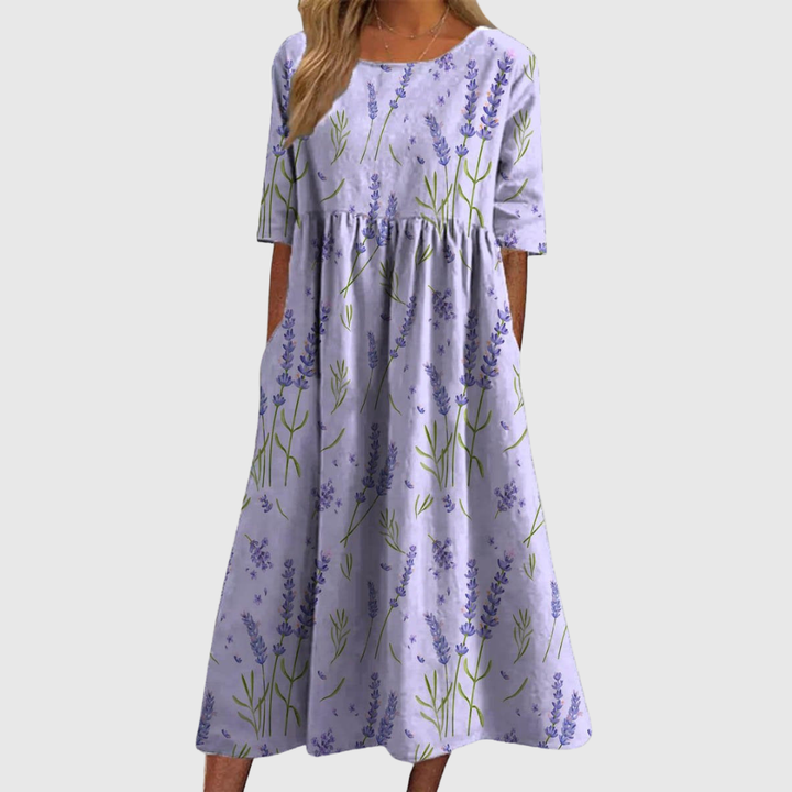 Clara | Uvolněné midi šaty