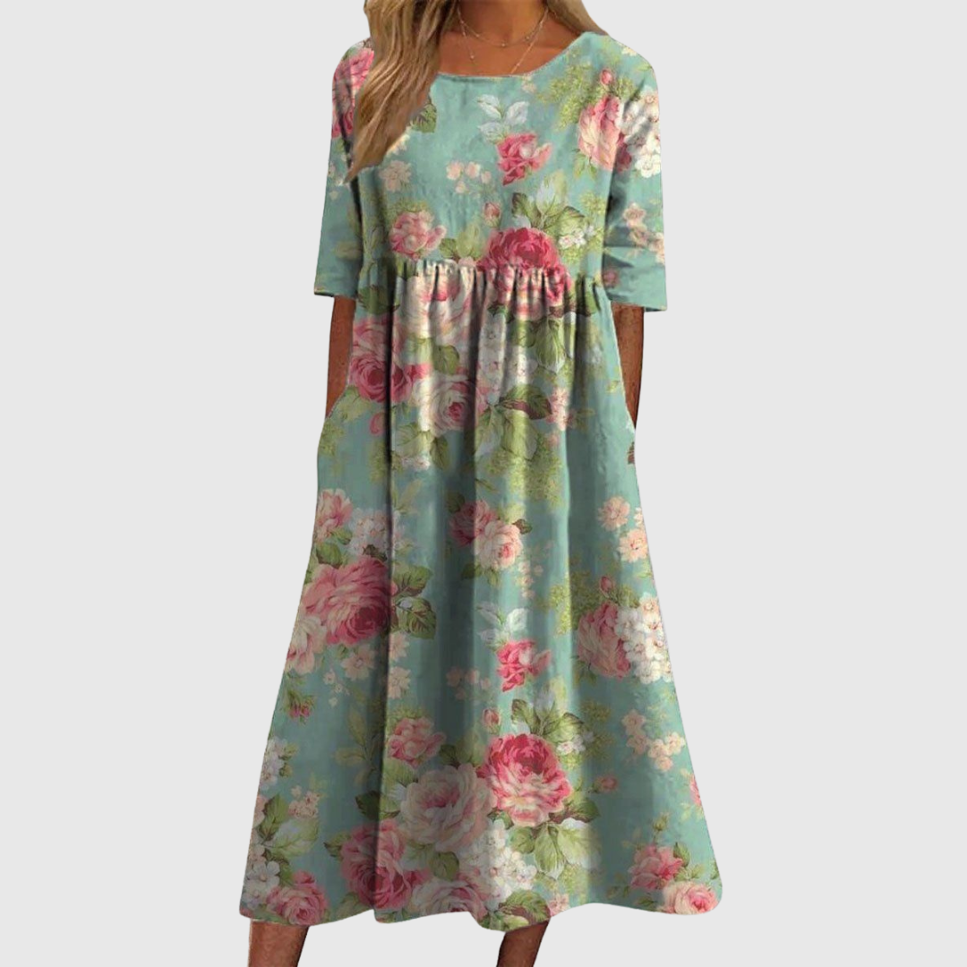 Clara | Uvolněné midi šaty