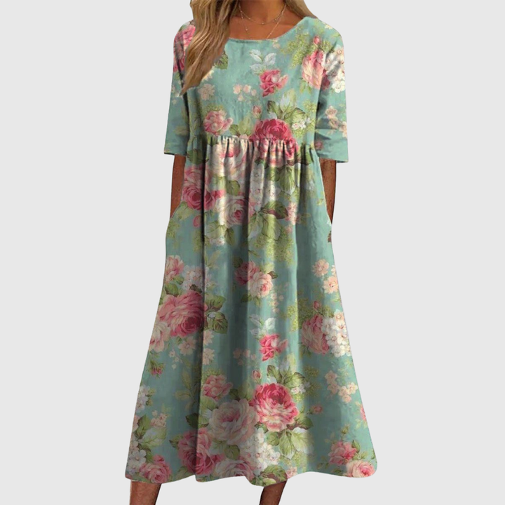 Clara | Uvolněné midi šaty